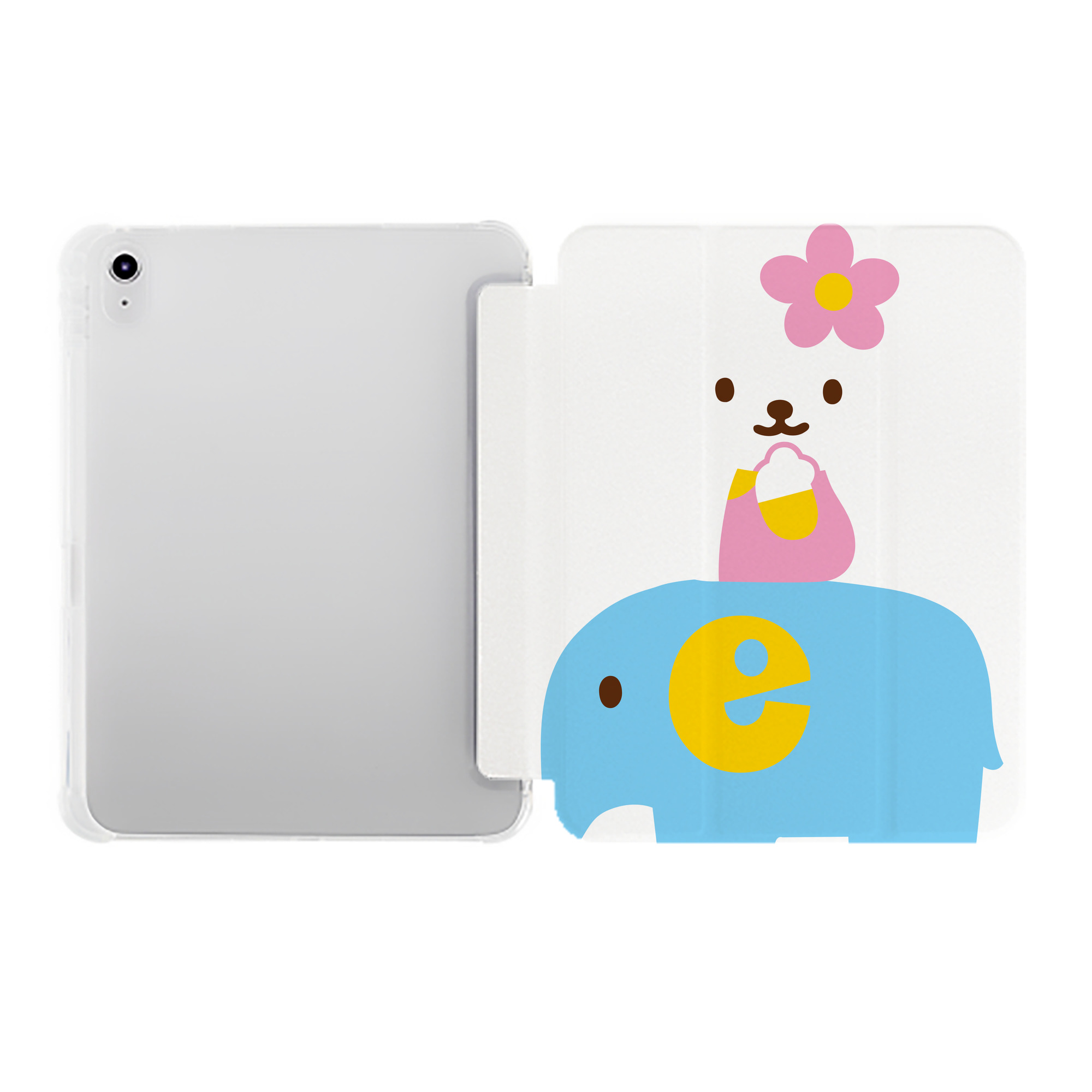 （画像用） Hello Kitty ハローキティ IPad ケース ペン収納付き 三つ折りスタンド PUレザー×シリコン 対応機種9.5/10.5/10.9インチ